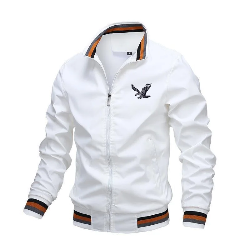 New style casual jacket - Spring/Summer sportswear - Pure color baseball shirt - Lightweight flight jacket for men