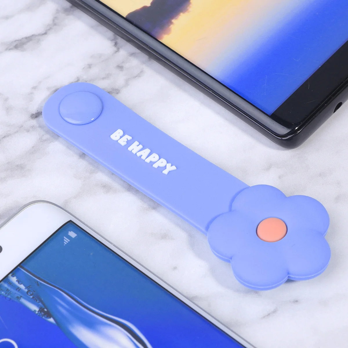 

2Pcs Mini Cable Organizer Silicone Headset Winder Ties Practical Long Time Use Cable Cord Management Easy to Operate