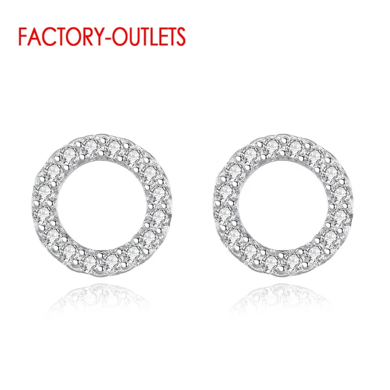 Hot Genuine 925 Sterling Silver Needle Round Pendant Necklace Earrings Ring Combination Jewelry Sets Wholesale Wedding Jewelry