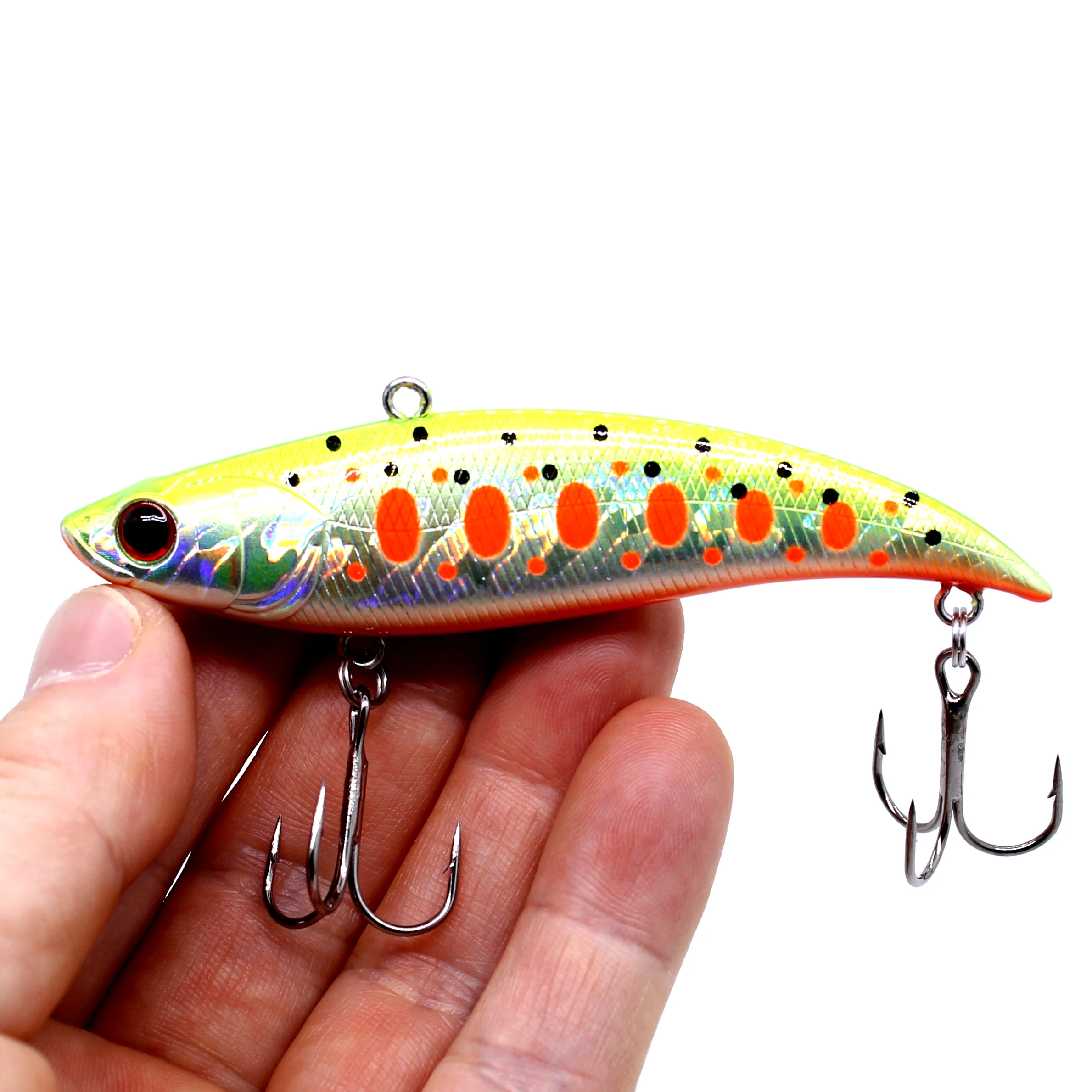AOCLU Wobbler Super Quality Sinking VIB Vibration 75mm 16g 90mm 23g 31g Hard Bait Fishing Lure Bass Fresh Salt Water VMC Hooks