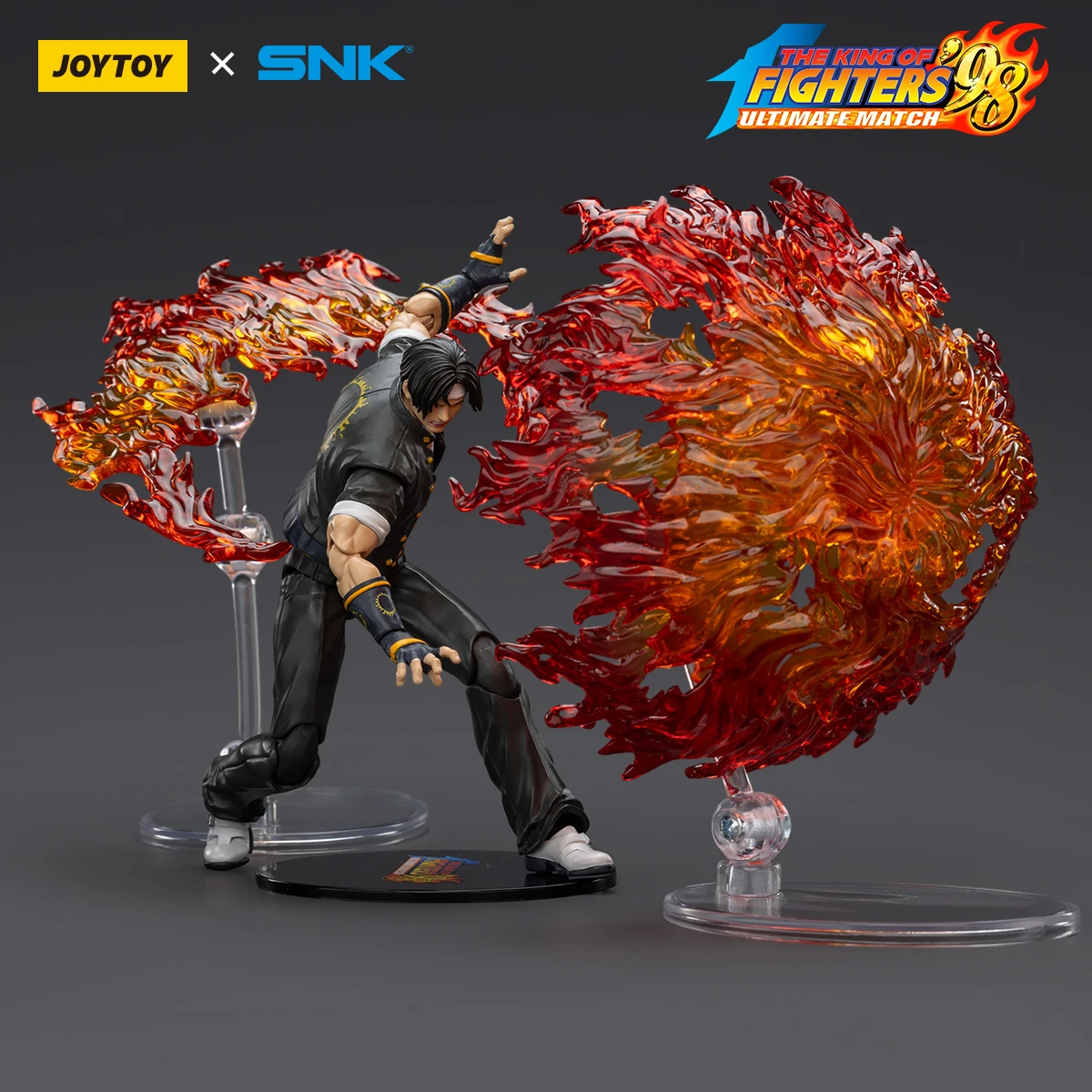 

JOYTOY KOF 98 Hero Team 1/18 Action Figure Ultra Articulated Finished Model Classic Fighting Game Character Collectible Gift