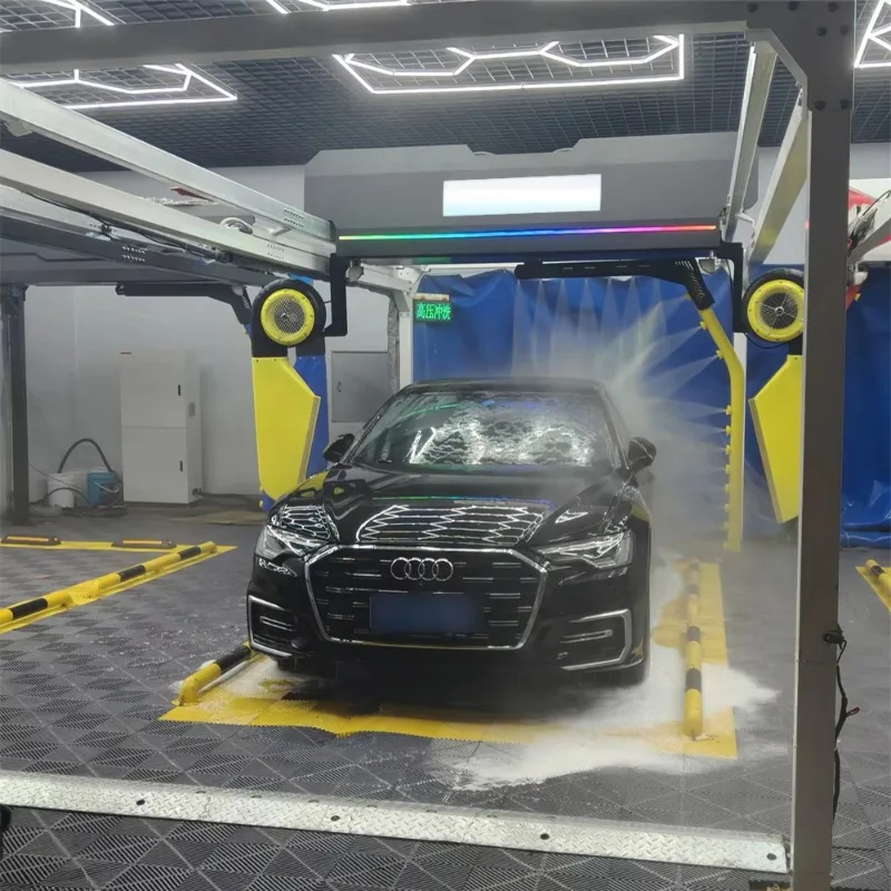 YG Customized Commercial Fully Automatic Touchless Foam Cleaning Automatic Car Wash Washing Machine For Parking Lots