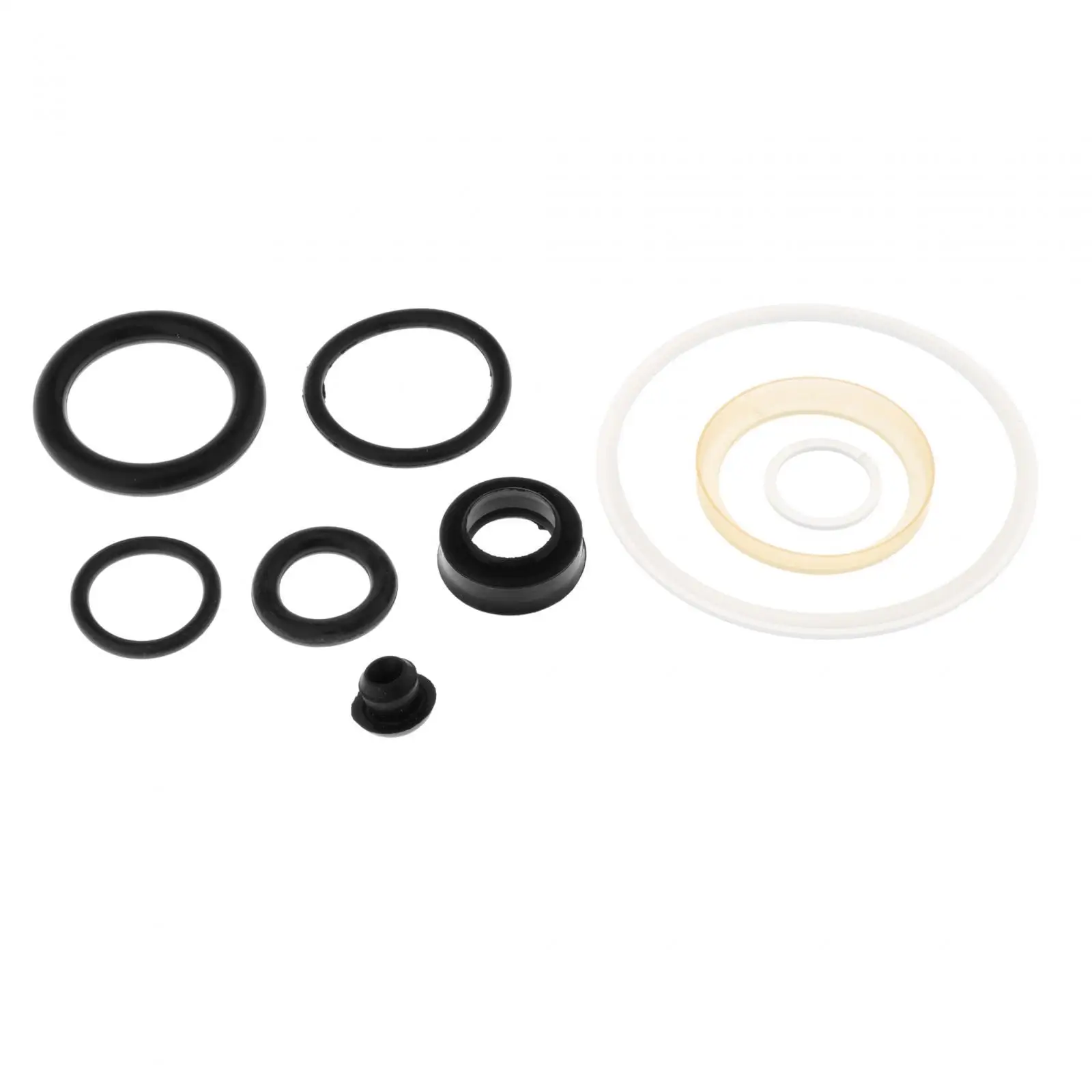 

Rubber Jack Oil Seal Kit Pump Core Repair Dustproof Valves Steel Ball Card for Hydraulic Floor Jack