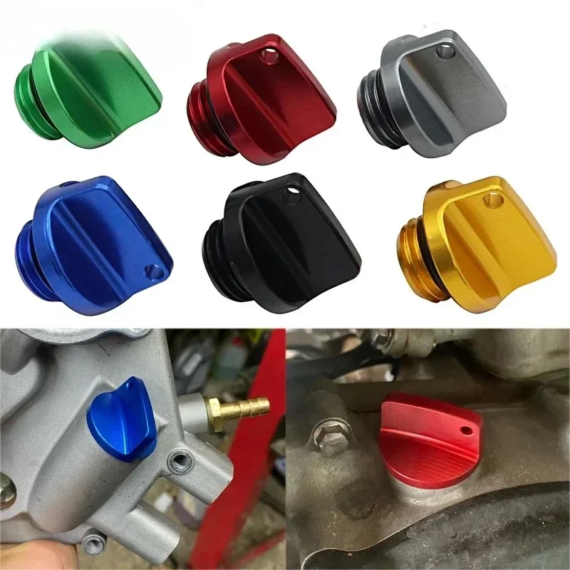 

Motorcycle Crankcase Cap CNC Engine Oil Filler Screw Cover Plug M20*2.5 For Yamaha Honda Suzuki Kawasaki General Purpose Parts