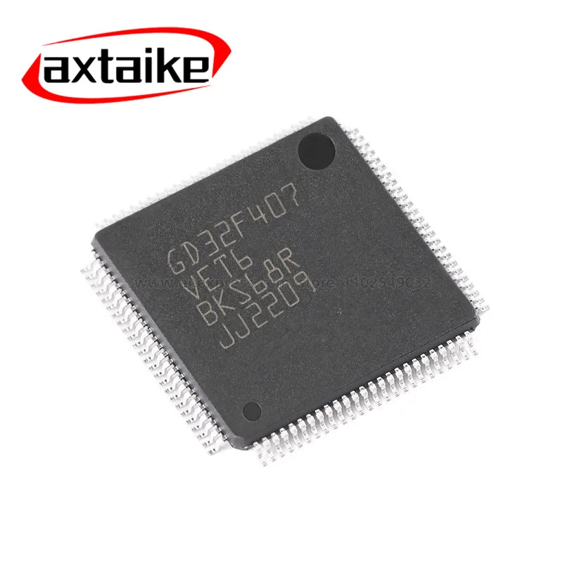 Новый оригинальный микроконтроллер GD32F407VET6 LQFP-100 32 Bit микроконтроллер