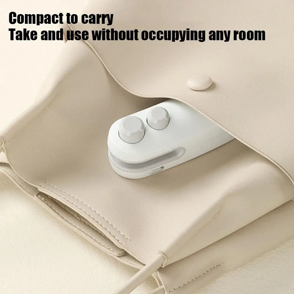 Heat Sealer Usb Rechargeable Mini Sealing Machine Storage Bag Clip Sealing Machine Sticker Seal For Food Snack Kitchen Gadg C6a0
