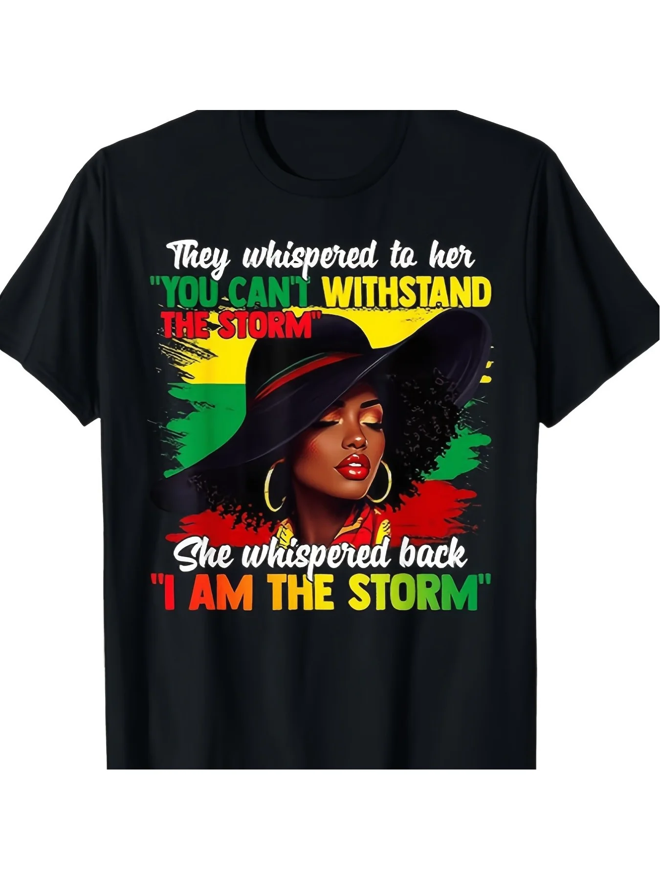 They Murmu to Her That She Couldn'T Endure The Tempest She Replied Softly 'I Am The Tempest This LooseFitting Casual TShirt Is Made from Soft Comfortable Fabric That Resists Fadi