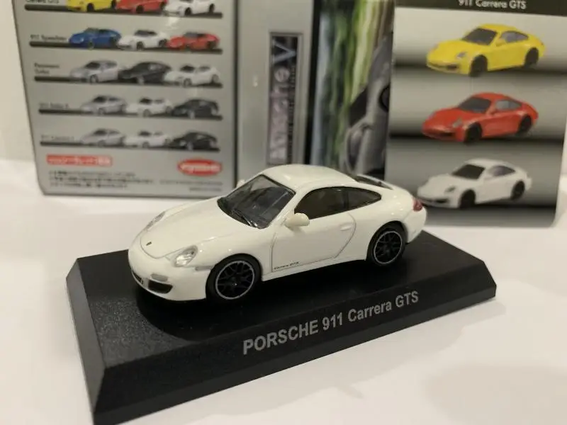 KYOSHO 1:64 rwb 911 Carrera GTS  Collection die cast alloy trolley model ornaments gift