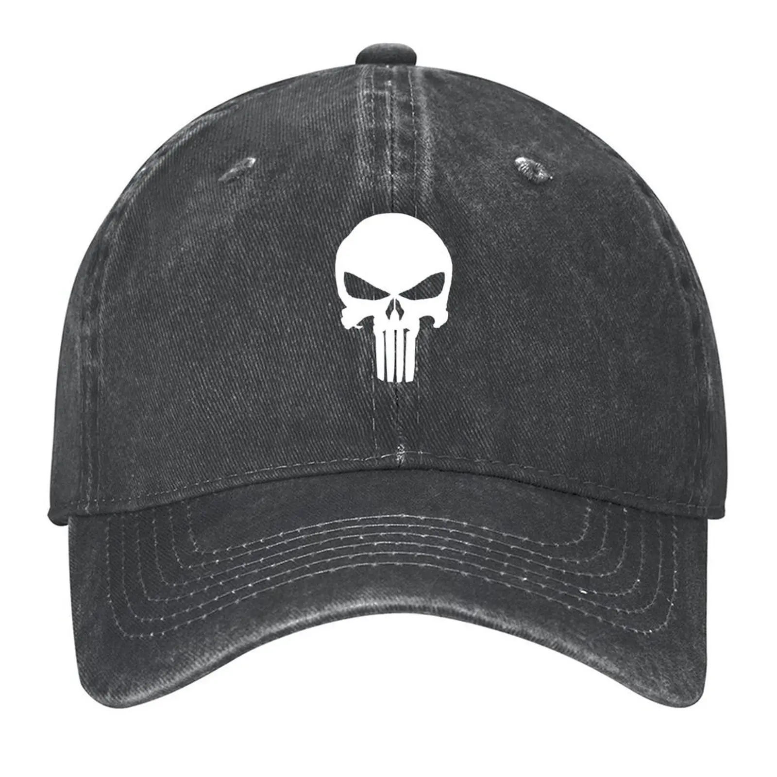 

Frank Castle Logo Merchandise Essential T-Shirt Baseball Cap Beach Bag fishing caps man Big Size Hat Hat Man Luxury Women Men's