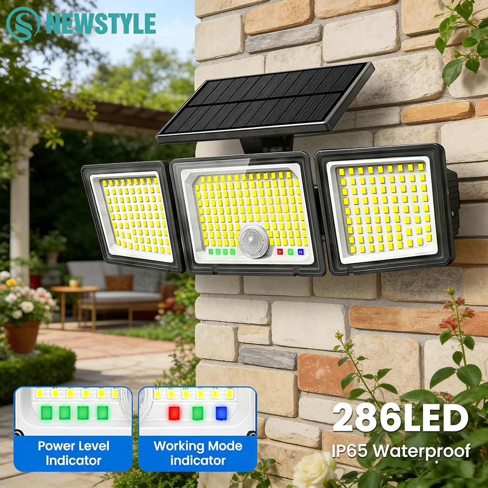 286 Led Solar Power…