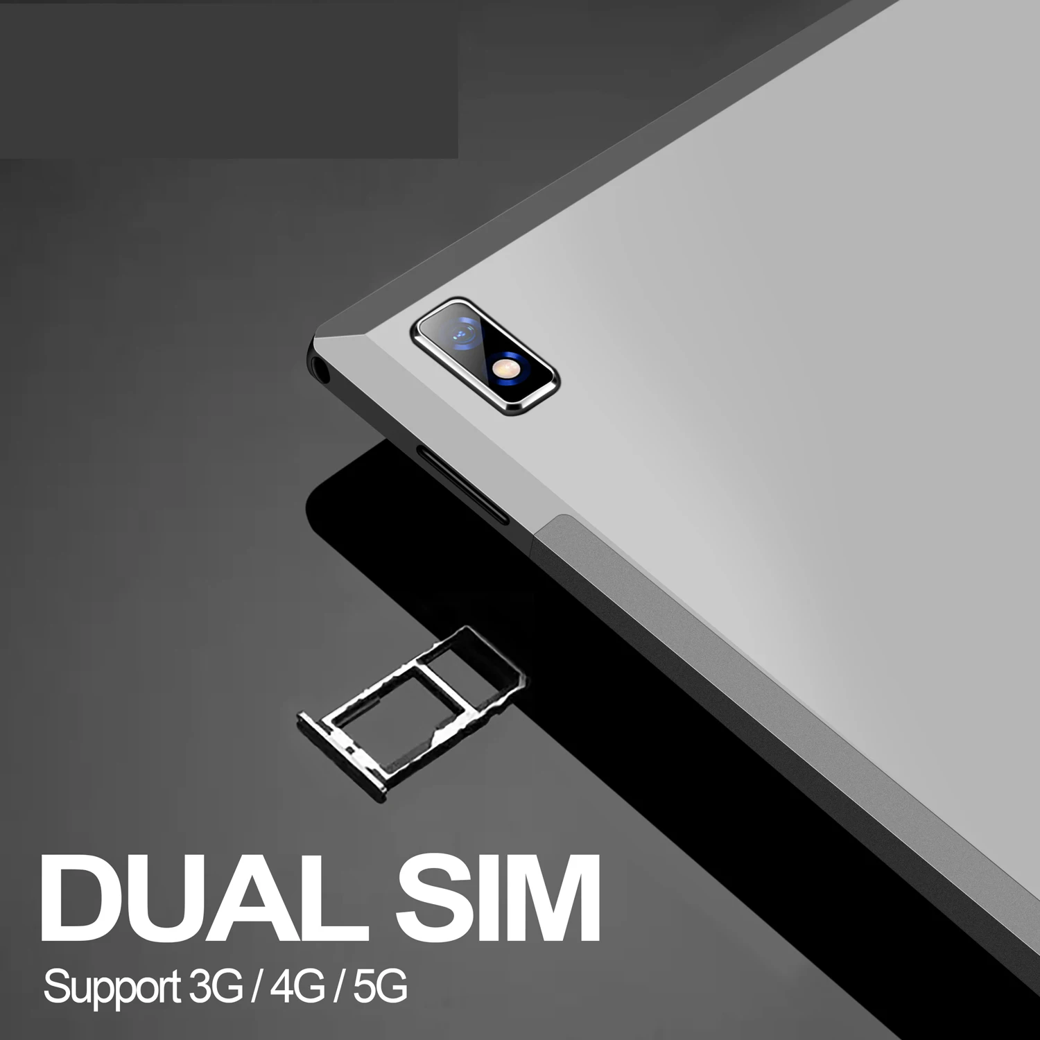 نظام أندرويد 13 جديد 10.1 بوصة، 6 جيجابايت + 128 جيجابايت، ثماني النواة، وضع الاستعداد المزدوج للبطاقة 4G LTE، بطارية 6000 مللي أمبير في الساعة، بلوتوث من النوع C #6