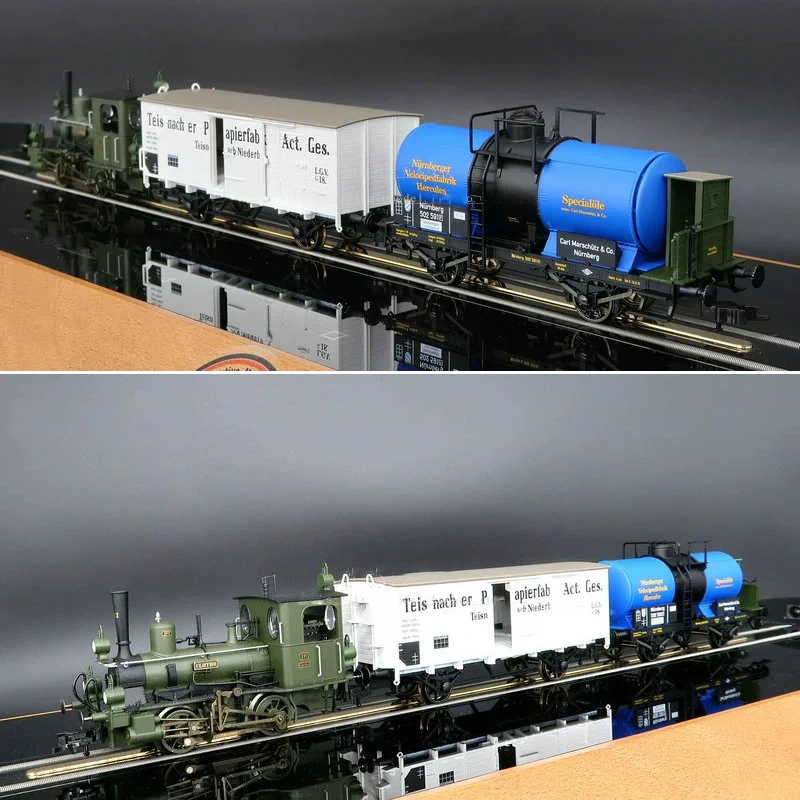 HO 1:87 Train Model Fleischmann German Original Dvi Bavarian Steam Set Dcc Digital Sound Effect Train Toy