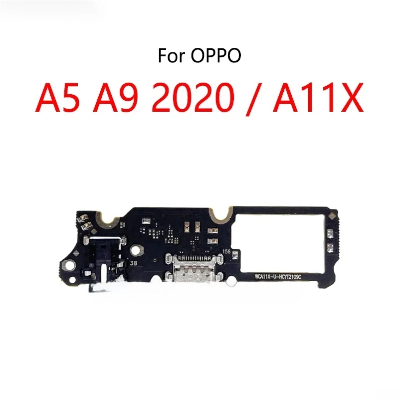 High-quality USB Charge Dock Port Socket Plug Connector Flex Cable For OPPO A11X / A5 A9 2020 Charging Board Module