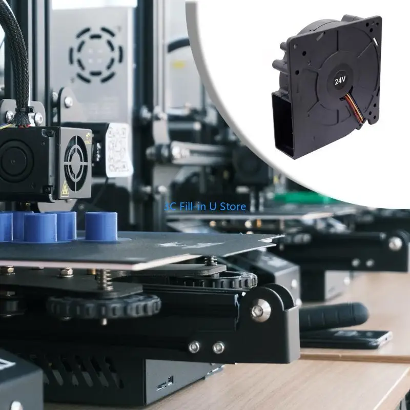 

G8TA 120x120x32mm Dualball Hearning DC24V Вентилятор Вентилятор Эффективный охлаждающий решение для проектов DIY для Bambu Lab
