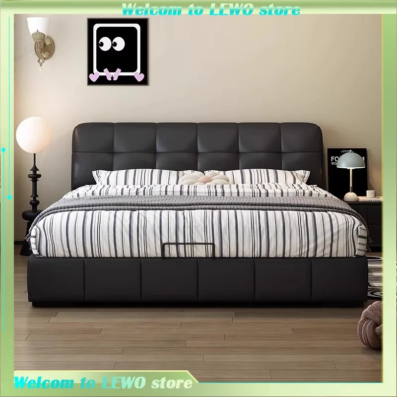 

King Sized Classic Bed Frame Double Beauty European Bed Aesthetics Minimalist Safe Muebles Para Dormitorio Home Furniture