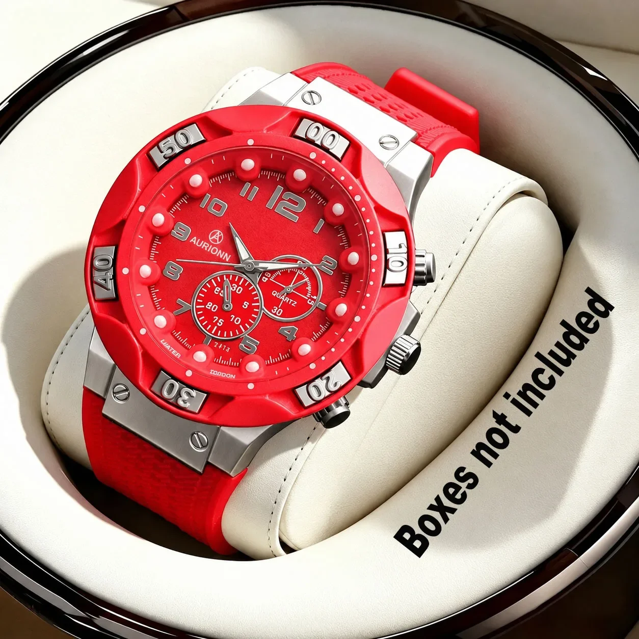 1 Piece Fashion Men's Watch, High-End Wristwatch, Ins Style, Daily Commuting, Personalized Dial