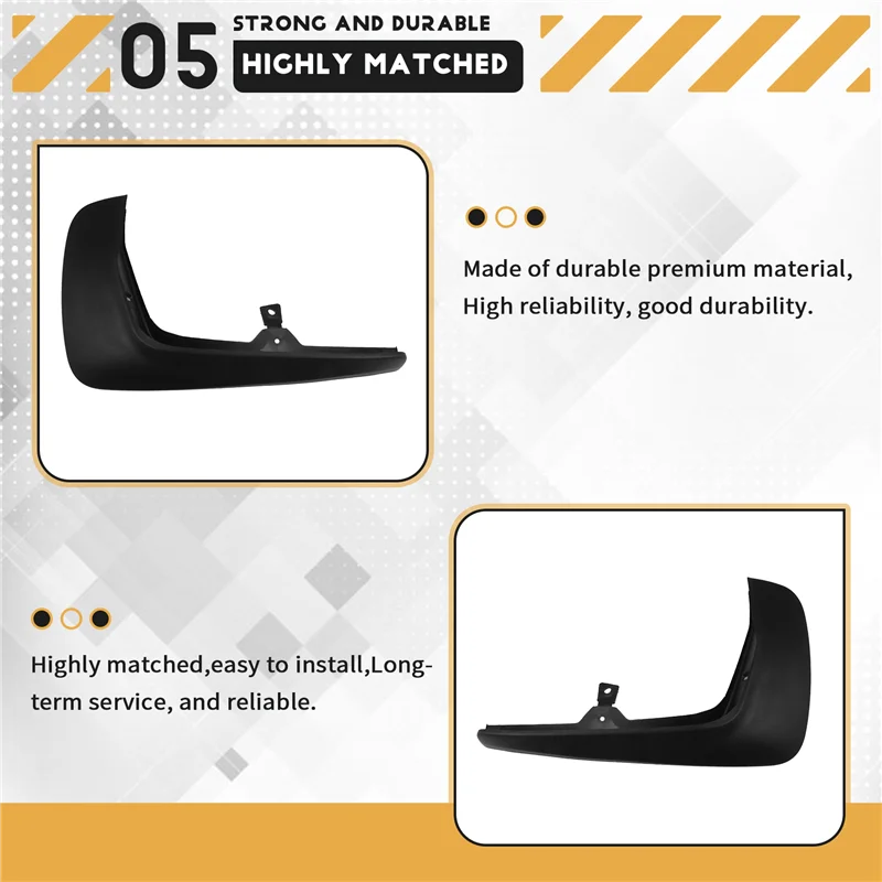 ABHY-Mud Guard Mud Flaps Splash Flap Fender Aksesoris untuk Land Rover Range Rover Sport 2006 - 2013