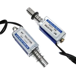 Electric magnet 0730S 0730B 12V frame solenoid electromagnet 24V push&pull stroke 10mm