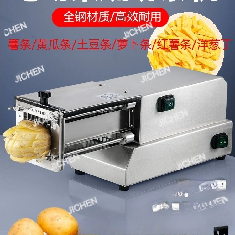 

Electric strip cutter Commercial chip cutter cucumber Automatic sweet