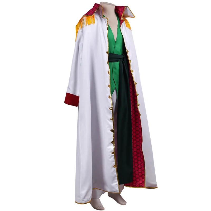 Shirohige Whitebeard Edward Newgate Cosplay Costume Uniform Suit Set Outfit Halloween