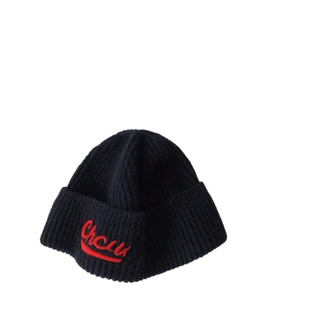 

Осенне-зимние шапки из акриловых волокон, ветрозащитные теплые шапки-бини для маленьких детей, мягкая и приятная для кожи утолщенная детская шапка