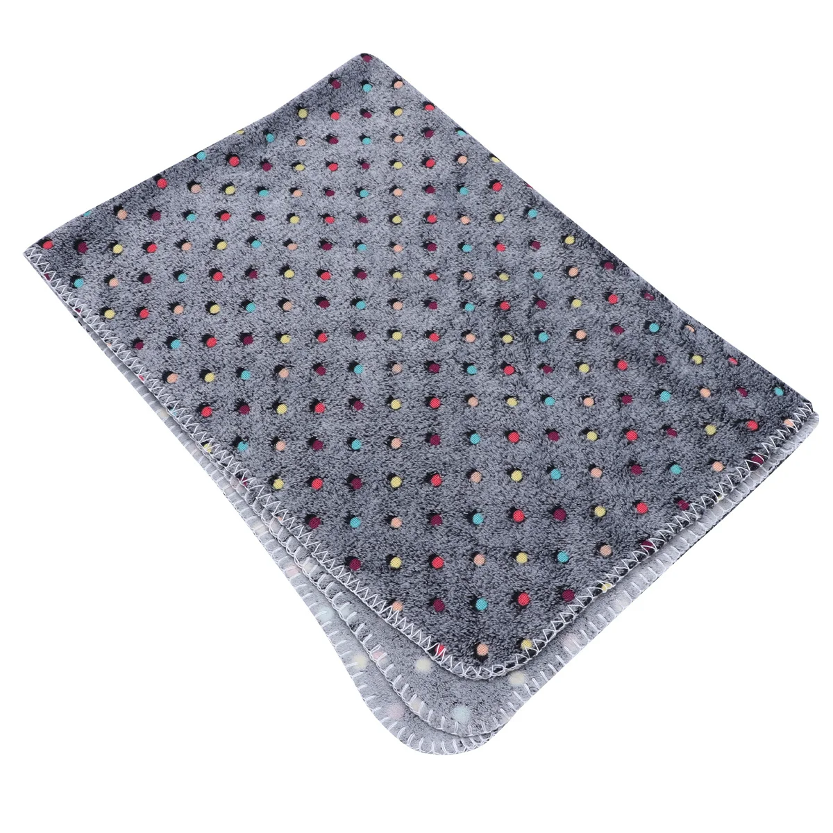 애완동물 산호 양모 담요 부드럽고 따뜻한 강아지 고양이 침대 커버 매트 강아지 수면 패드 아늑한 켄넬 자동차 여행용 수면 담요 겨울용