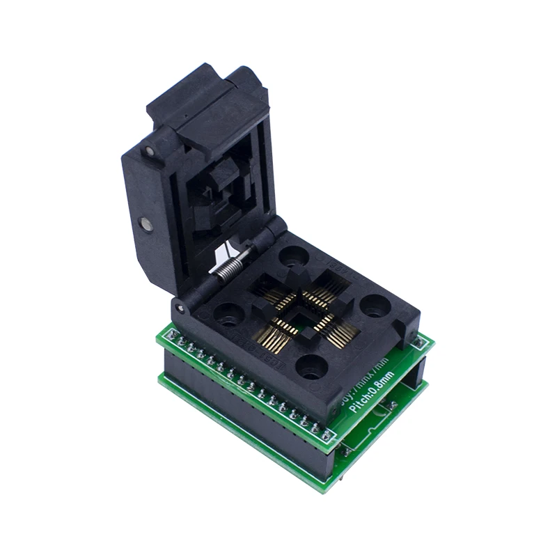 

QFP32 TO DIP32 Yamaichi IC Programmer Adapter Test Burn-in Socket 0.8mm Pitch for QFP32/TQFP32/FQFP32/PQFP32 Package