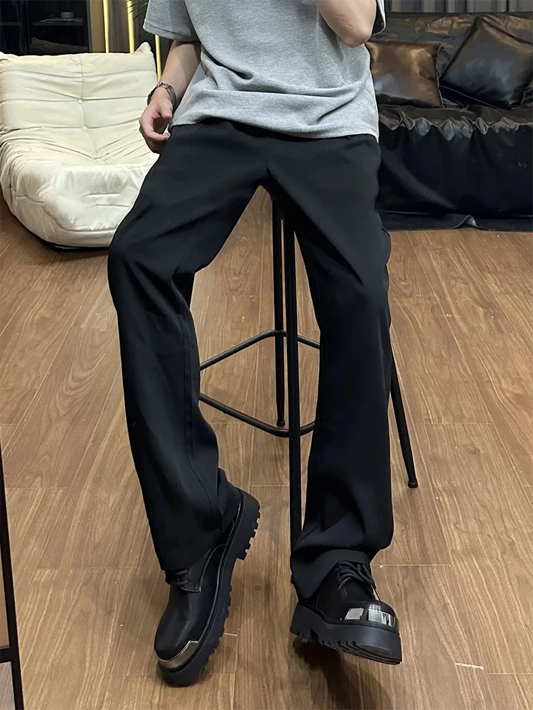 

Брюки Cleanfit Bla 57 с легким расклешением, прямые, из ледяного шелка, мужские, летние, облегающие, повседневные, комфортные, элегантные...