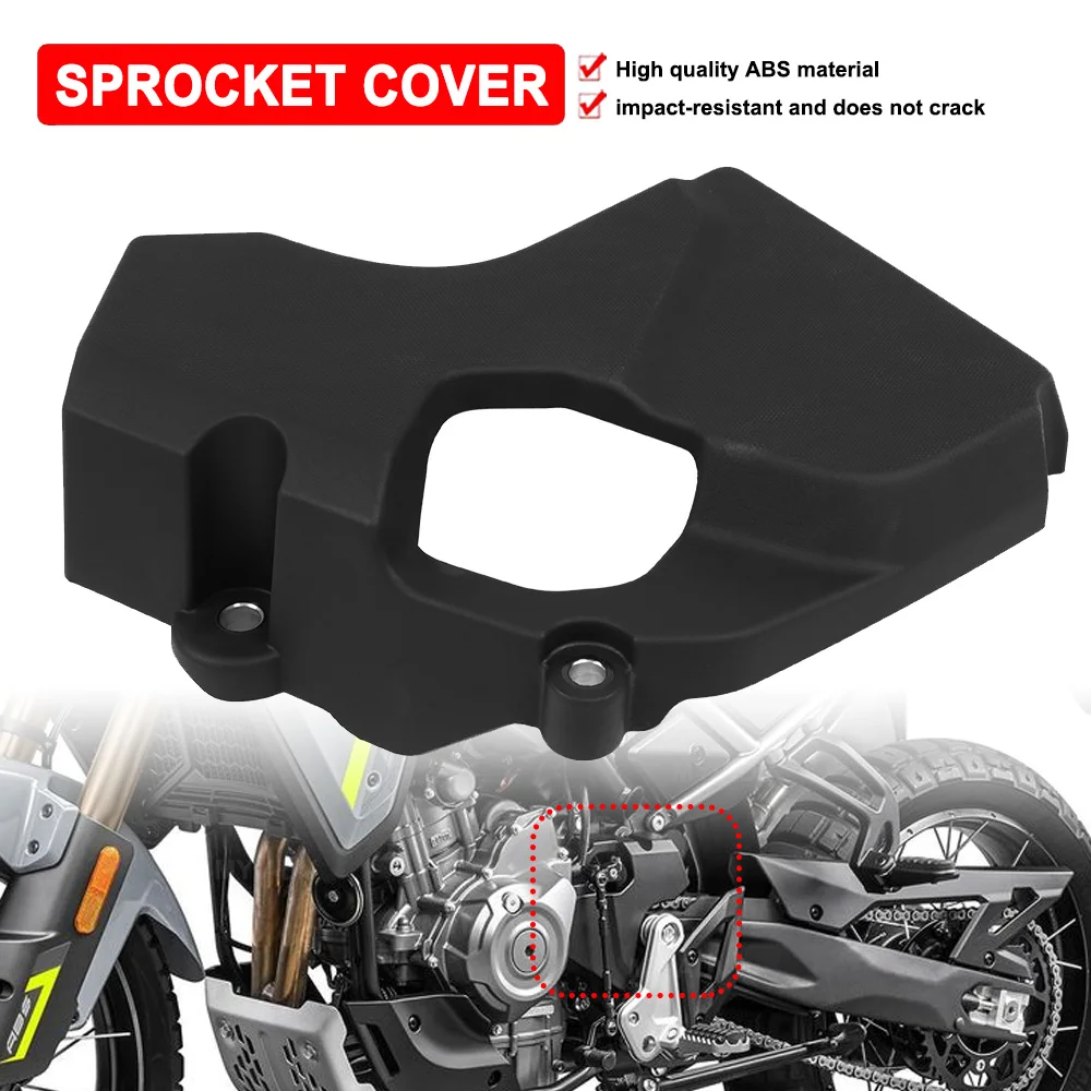 Motorcycle Small Sprocket Cover Little Flywheel Decorative Cover Wheel Guard For CFMOTO 450MT 450 MT MT450 Original Accessories