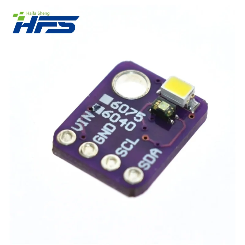 RGBW Digital Cor Sensor para Arduino, 3.3V, VEML6040, Breakout, I2C