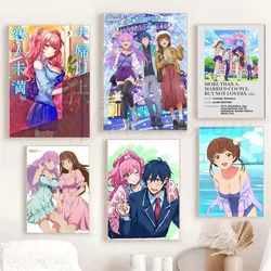 More Than A Married Couple But Not Lovers Anime Poster Poster Art Print Bar Living Room Furniture Decor