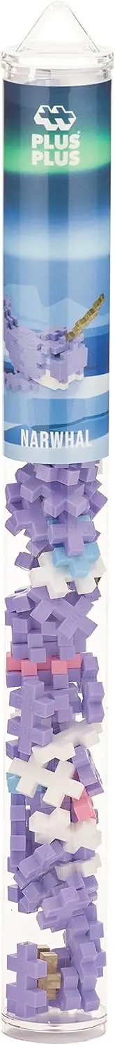 Set Blok Bangunan Puzzle 3D, 70 Potongan Mini yang Saling Mengunci, Mainan STEM Menyenangkan untuk Anak-Anak - Mini Maker Tube
