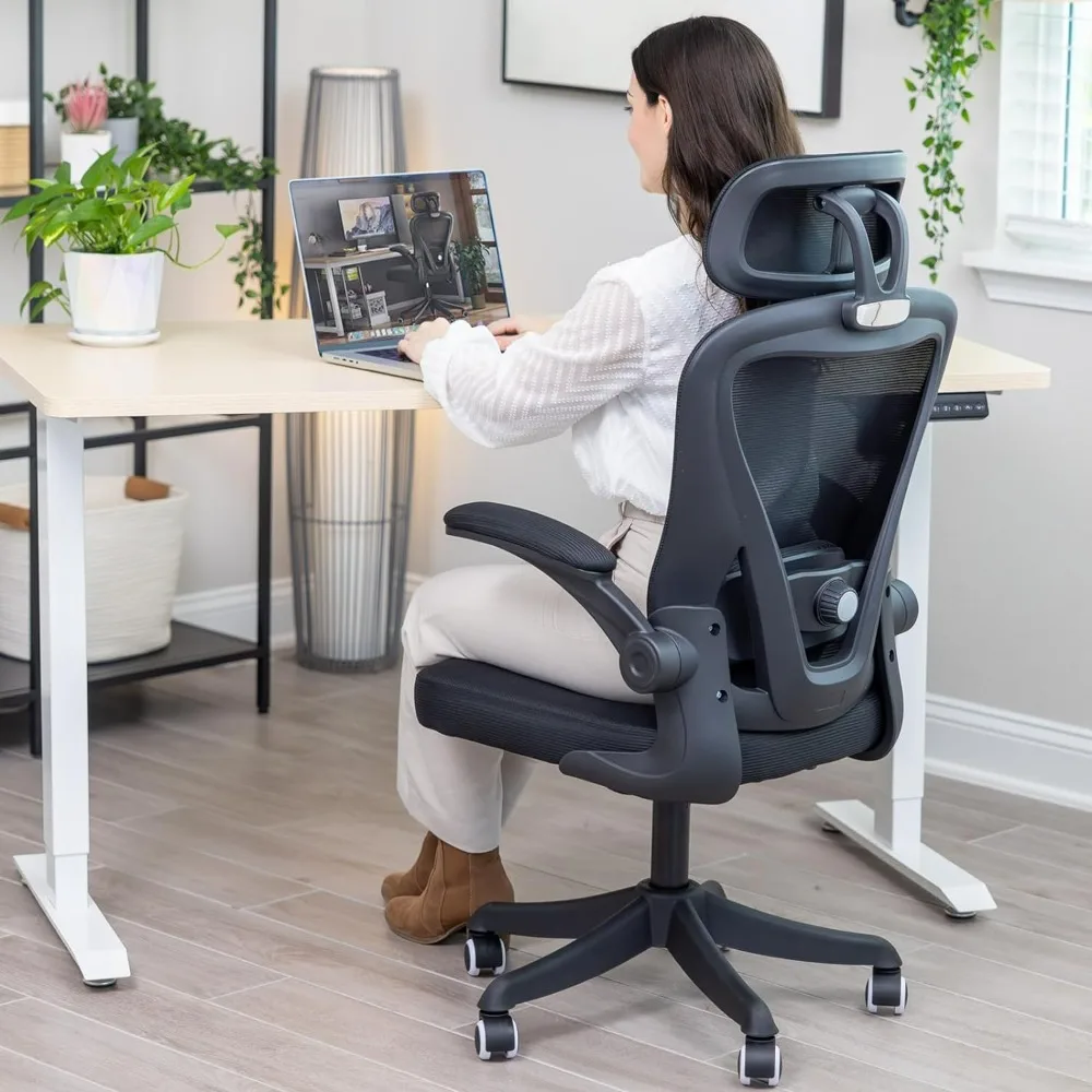 Ergonomic Office Chair M903, High Back Computer Desk Chair with Wheels, Comfy Mesh Office Chair