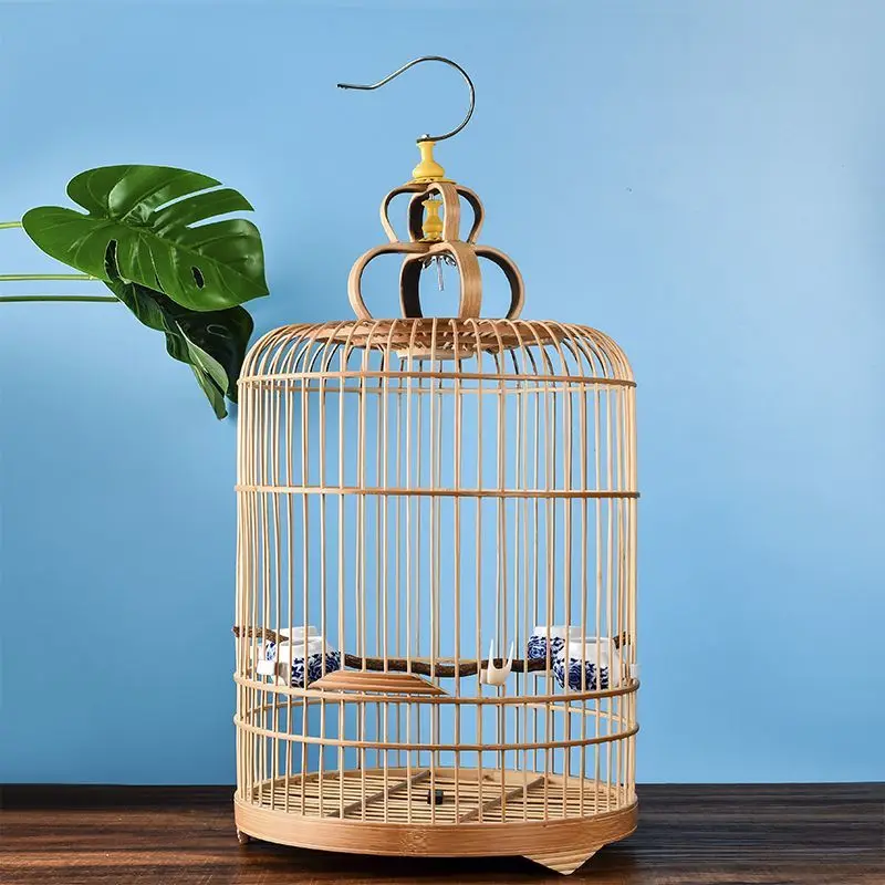 

Breeding Metal Bird Cagess Carrier Luxury Nesting Habitats Bird Cagess Feeder Decors Productos Para Aves BirdCages Accessories