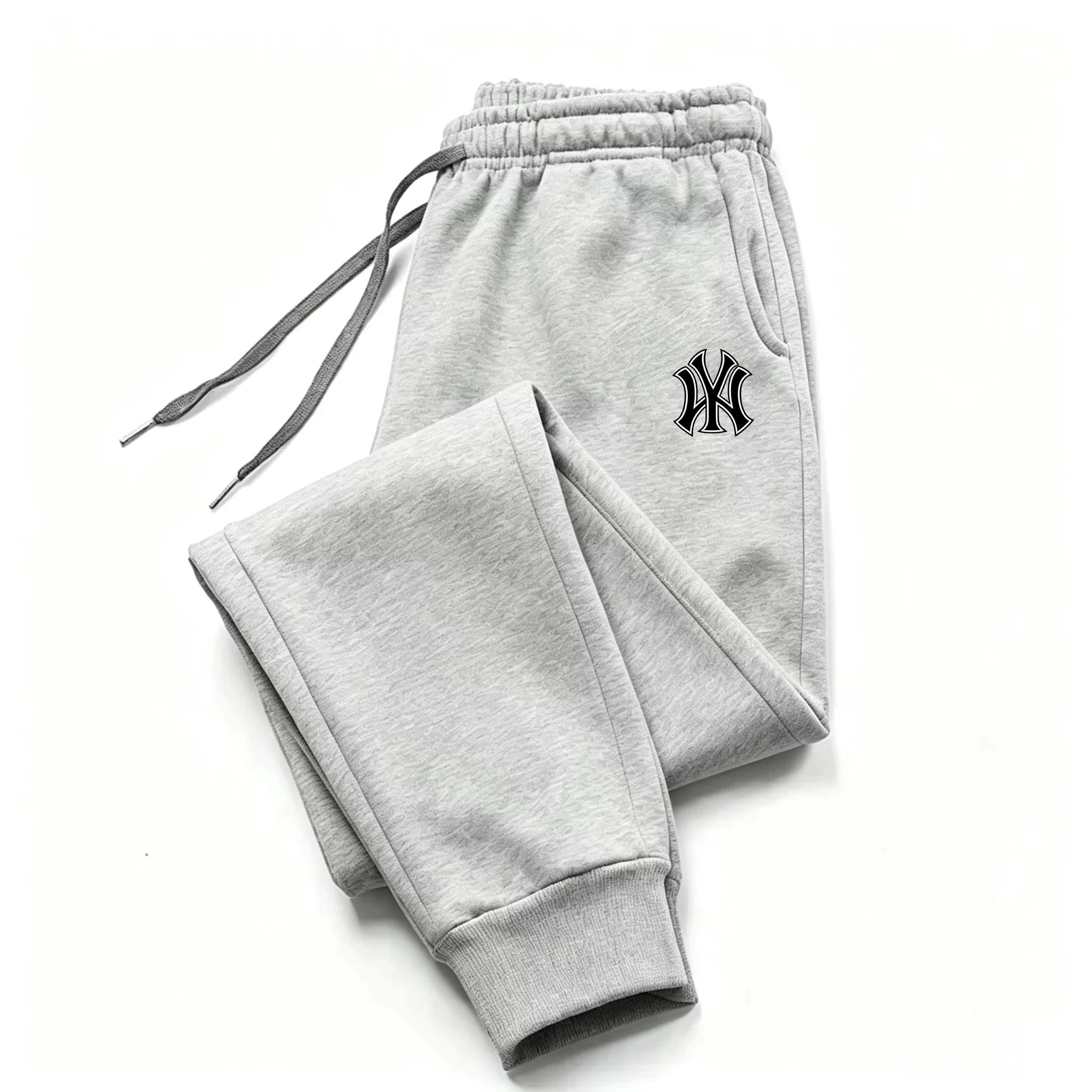 2026 Neue bedruckte Jogginghosen für Herren, mehrfarbig, mit elastischem Kordelzug, Sweatpants für Männer, Herbst-Winter-Streetwear, lässige Fitnesshosen – Detail 9