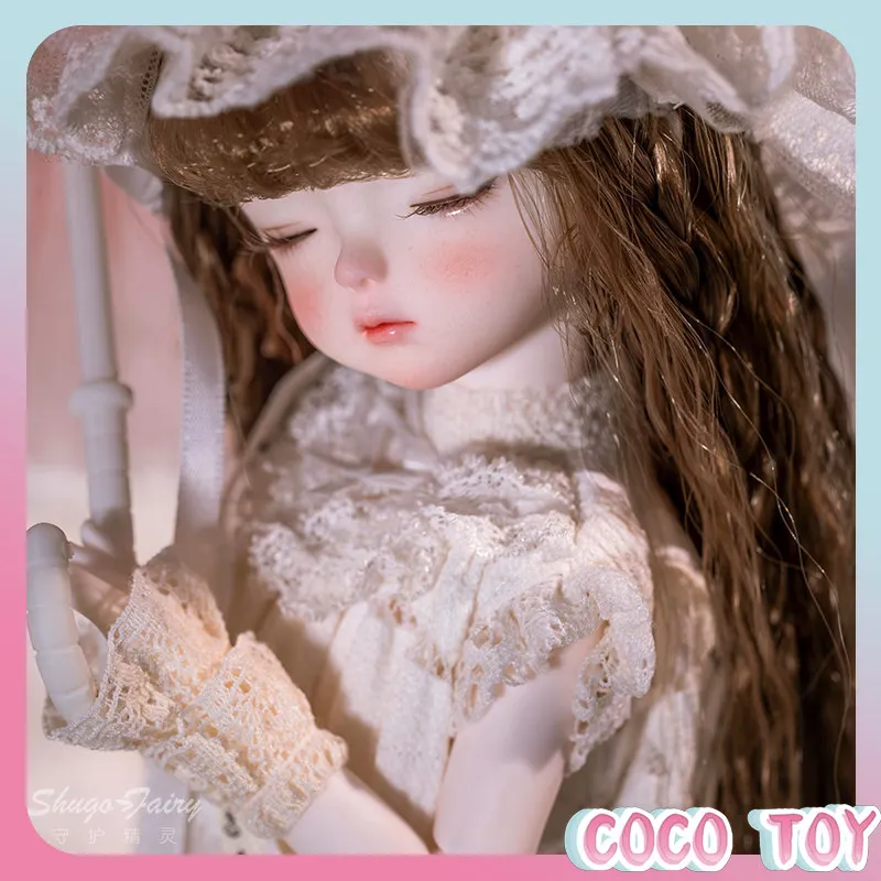 

Original BJD Zhaozhao Mianmian 1/6 Victoria Antique Series Sleepy Eyes Movable Figure DIY Change Clothes Collectible Gift Doll