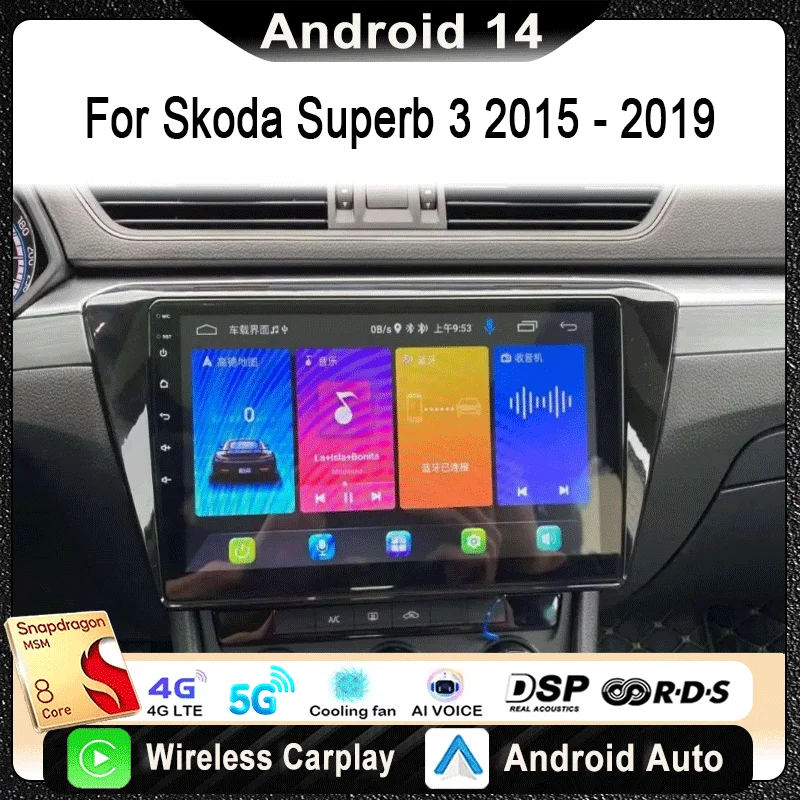 For Skoda Superb 3 … - image