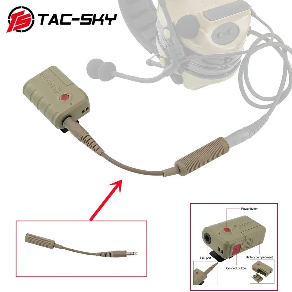 

Адаптер Bluetooth для MSA Sordin/FCS AMP/TCI/PELTO COMTAC Airsoft