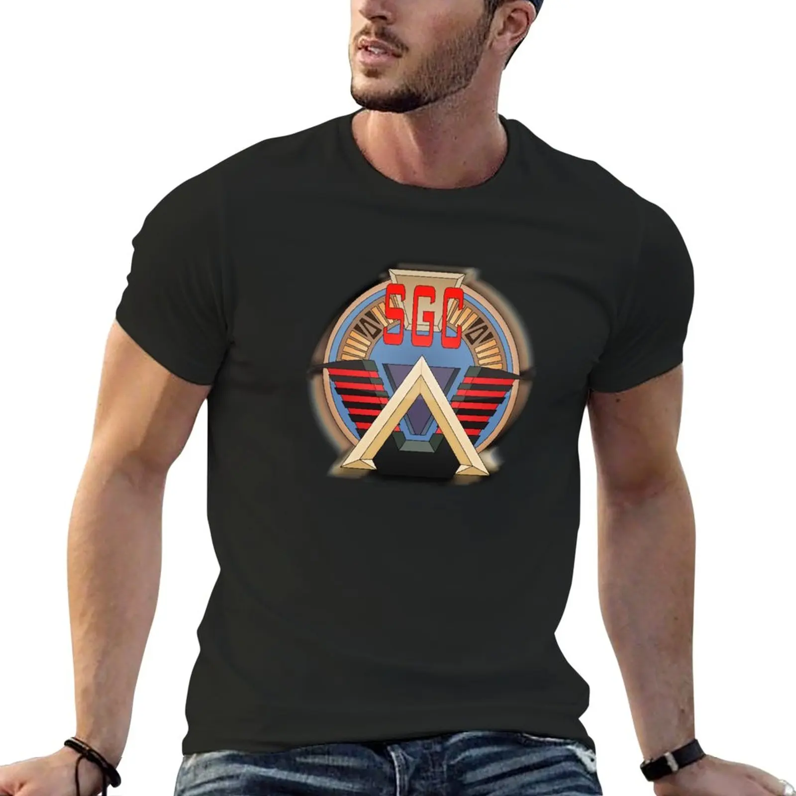 New Stargate SG1 T-Shirt boys t shirts vintage clothes mens tall t shirts