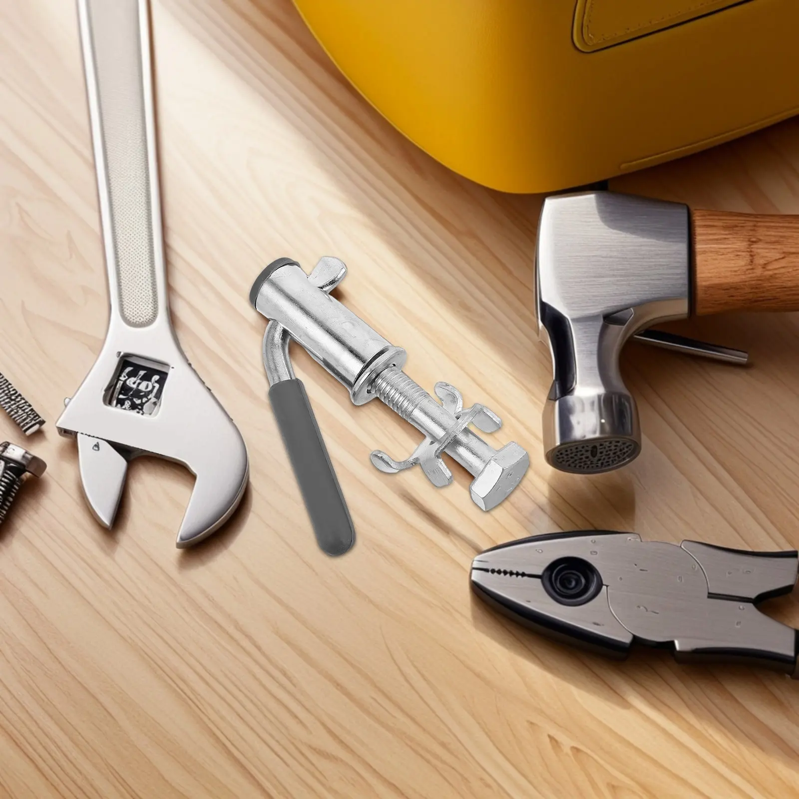 

Bicycle Seatpost Quick Release Binder Bolt Alloy Seat Clamp for Road City Bikes Wide Compatibility Sleek Modern Design