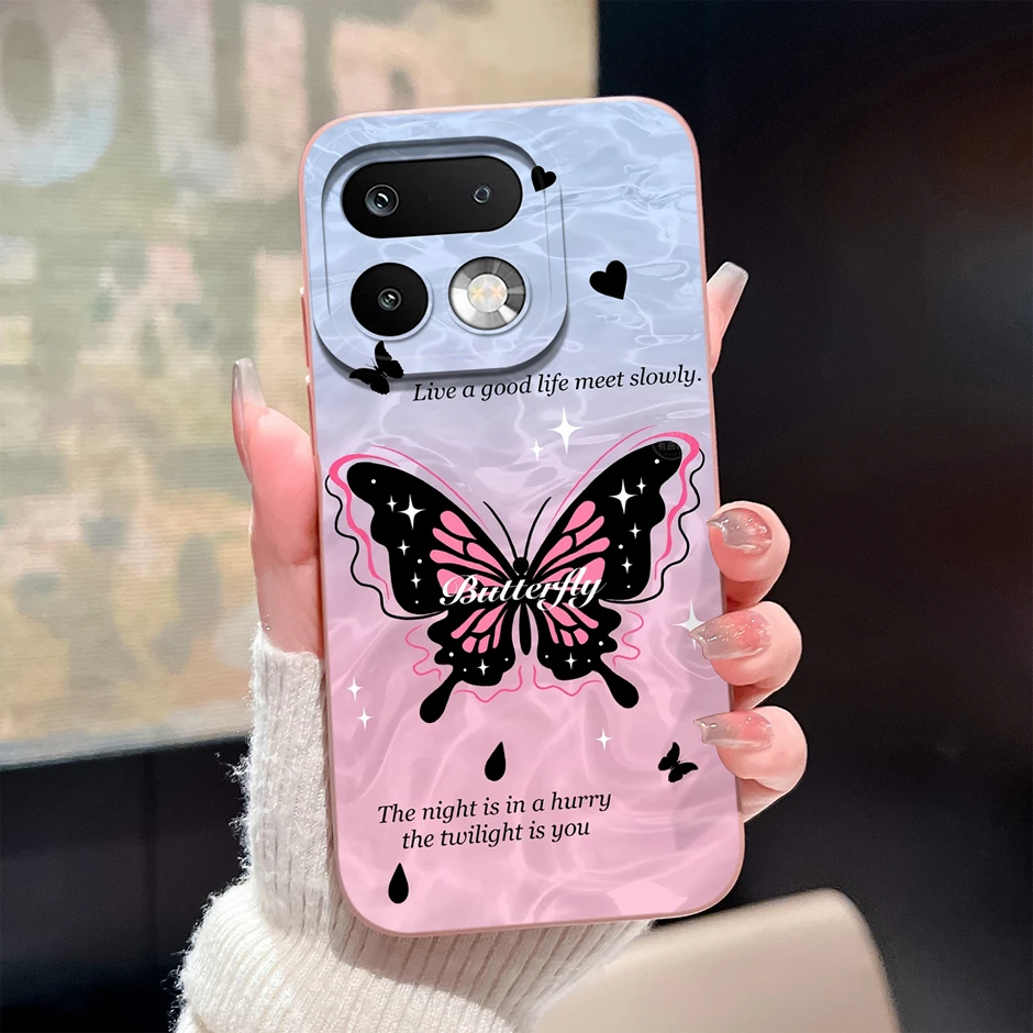 Für OPPO Realme16 16 Pro 16Pro+ Hüllen Lila Schmetterling Kirsche Antifouling Vollschutzabdeckung für Realme 16 Pro Plus Coque – Detail 31