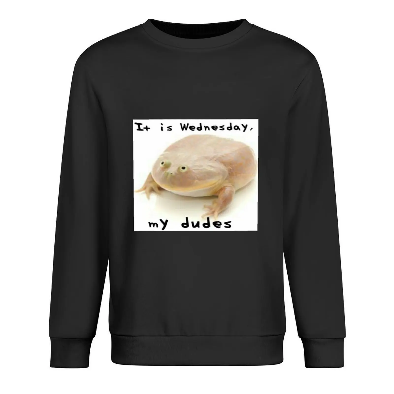 

It is Wednesday my dudes Pullover korean clothes men's winter sweater autumn clothes mens clothes hoody