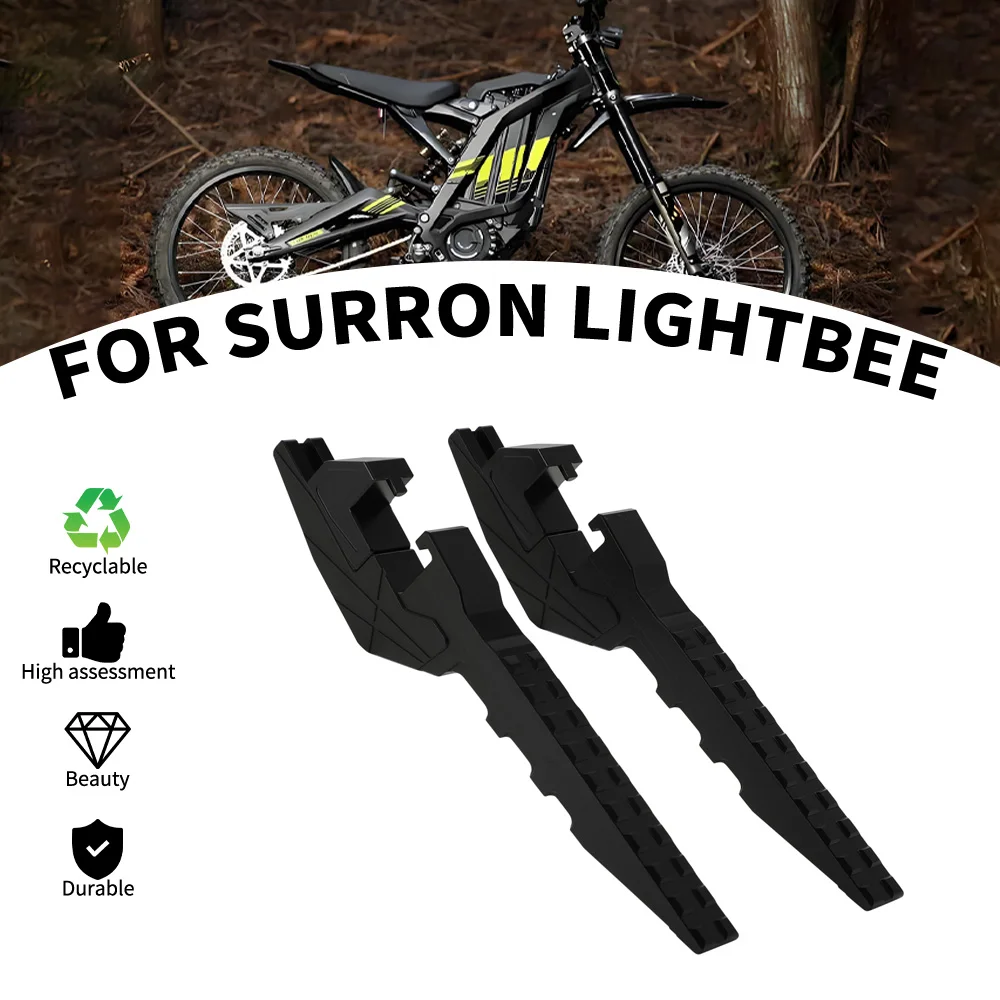 

Комплект удлинителя педали мотоцикла, электрический велосипед для грязи для Sur Ron Surron Light Bee X S, мотокросс, внедорожная алюминиевая деталь с ЧПУ