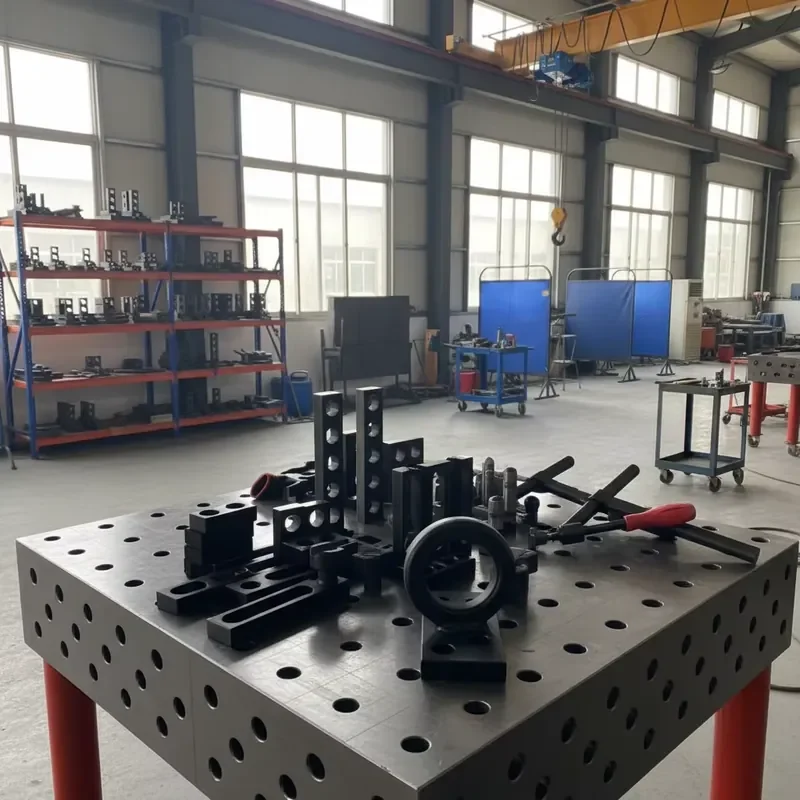 

Factory-direct Flexible Welding Platform with Nitriding Treatment, Anti-deformation Design