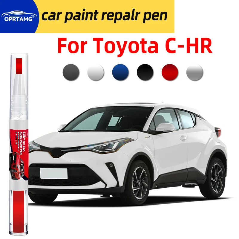 Caneta para retoque de pintura de carro, para toyota c-hr, reparo de arranhões na pintura, acessórios para reparo de carroceria, ferramentas de pintur