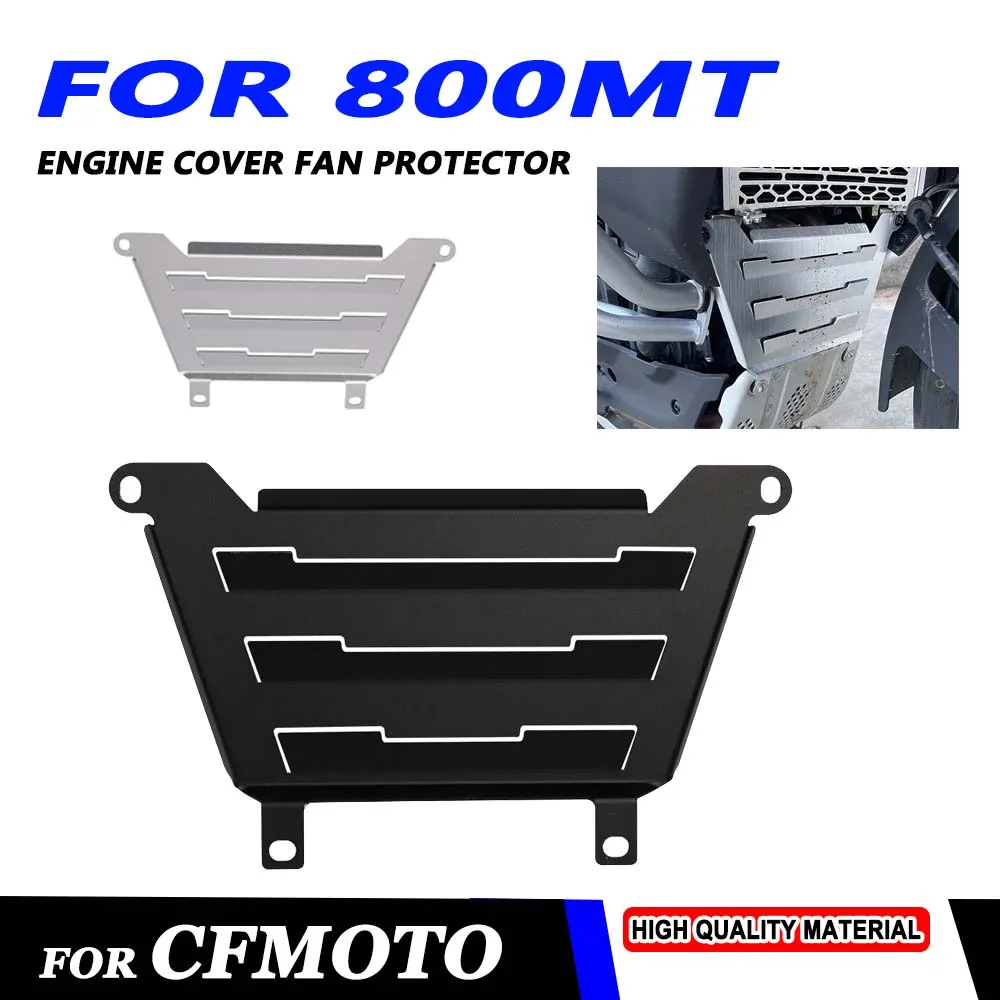 

Motorcycle Radiator Guard Protection Engine Cover Fan Protector Crap Flap for CFMOTO 800MT MT800 800 MT 800 2021 - 2024 Parts