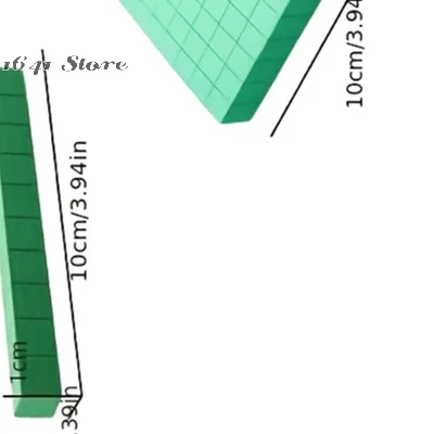 

（NEW）Learning Mathematics with Kids' Plastic Math Blocks and Counting Cube Ten Block Set
