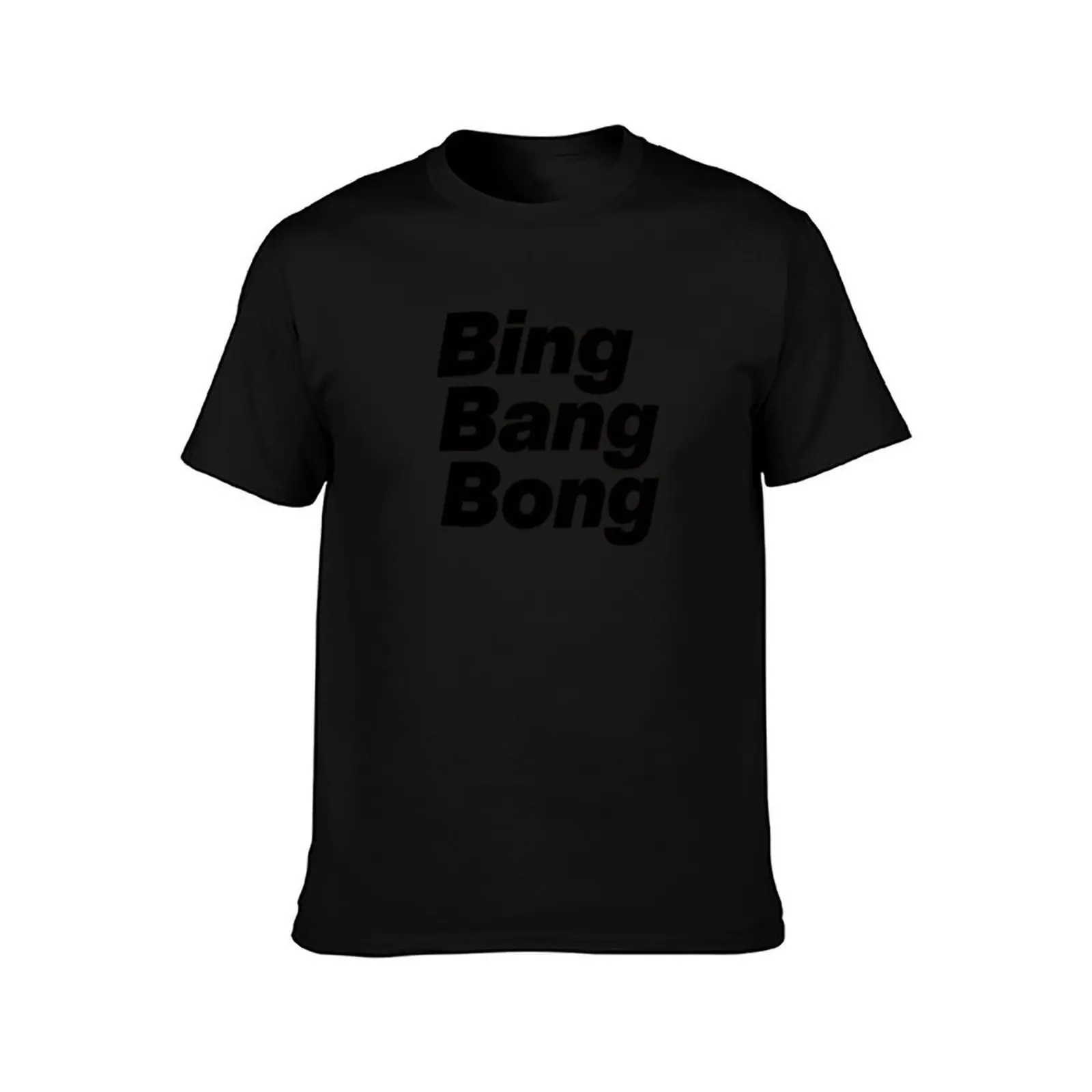 Bing Bang Bong - Rupauls Drag Race UK Season 2 - Black Text T-Shirt Casual Everyday Short Sleeve T-Shirt
