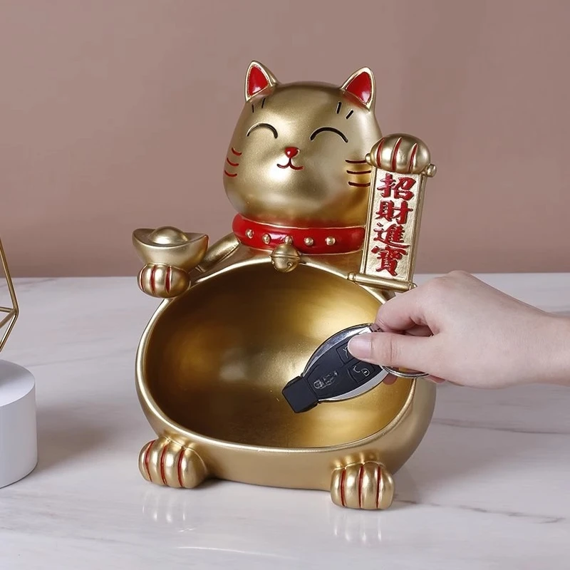 Lucky cat storage ornament wedding home home practical rich cat