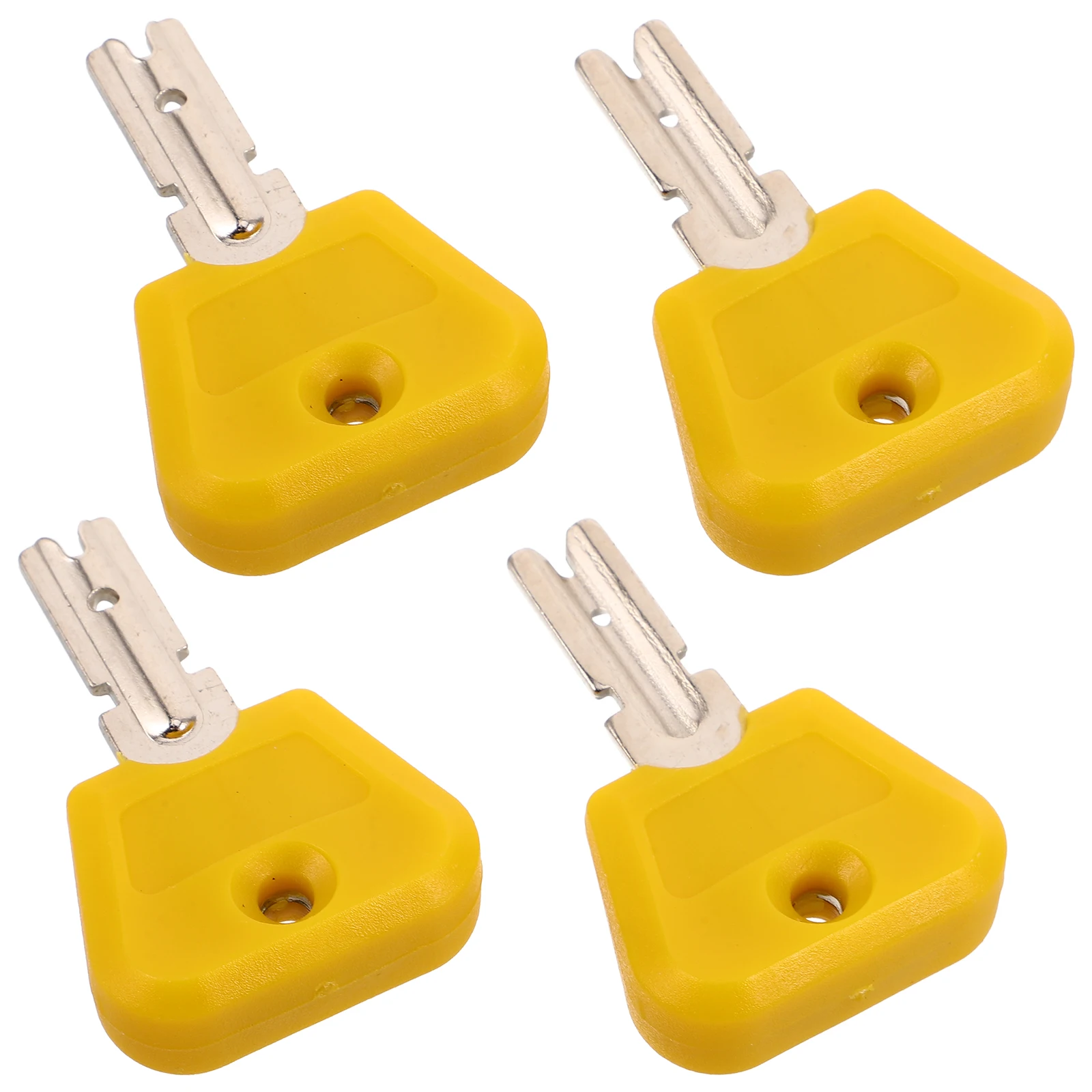 

4pcs Forklift Key Replacement Metal Ignition Key for 379902 2035830 1492154 236865 Durable Wear Resistant Precision Fit